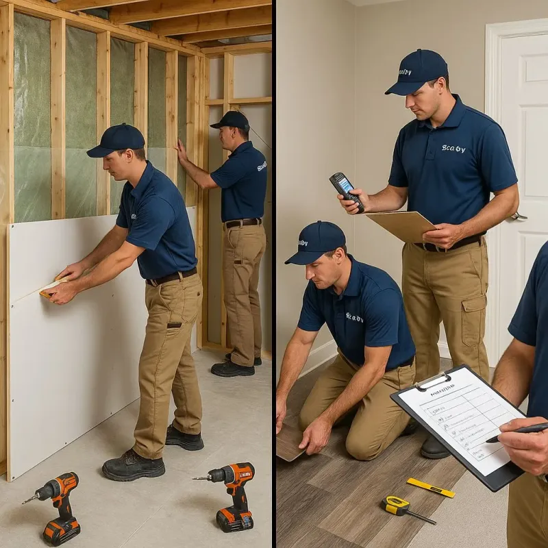 Repairs and Reconstruction process in Iota, LA